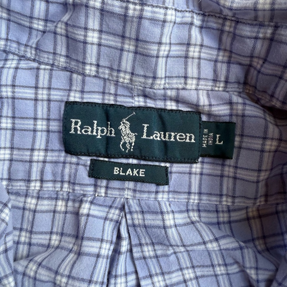 Ralph Lauren Plaid Shirt